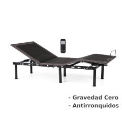 Malouf Cama Eléctrica Ajustable E255 Con Control Inalámbrico